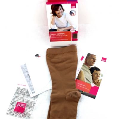 New JOBST Mediven Comfort Natural Compression Stockings Calf 15-20 mmHg Open Toe